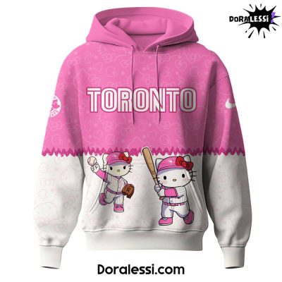 Toronto Blue Jays MLB x Hello Kitty Night Game Limited Edition Hoodie