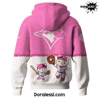 Toronto Blue Jays MLB x Hello Kitty Night Game Limited Edition Hoodie